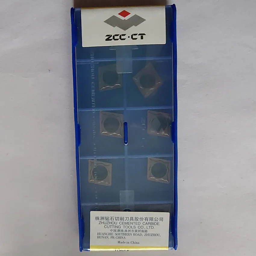 

CCMT09T304-EM YBG202 CCMT09T304 CCMT32.51 ZCC.CT CNC carbide inserts Turning inserts For Steel, Stainless steel M10-M25 P10-P30