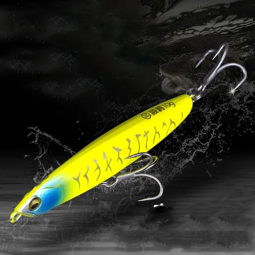 Señuelo tipo lápiz que se hunde, 10g-24g, transferencia por gravedad, Wobbler, Swimbait, anzuelo Jerkbait, Popper, aparejos de Pesca de mar, cebo Artificial