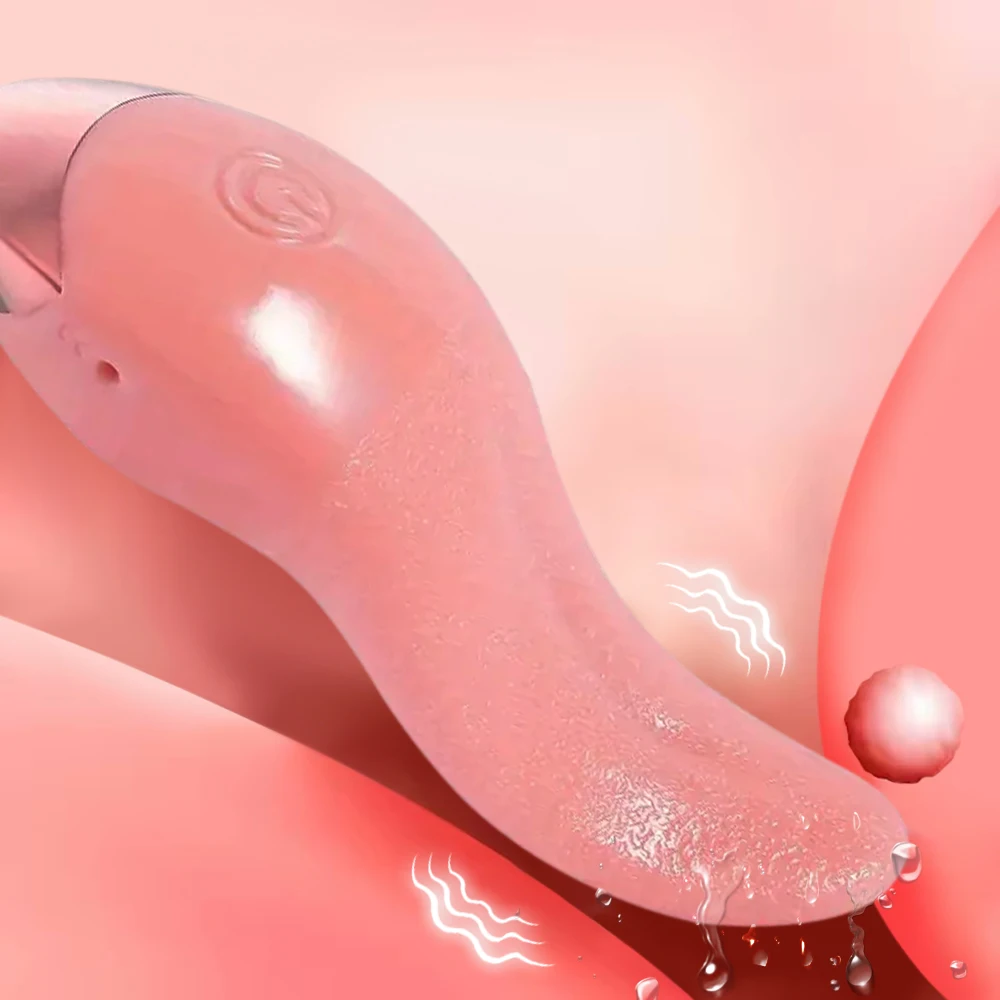 واقعية اللسان لعق الهزاز للنساء البظر تحفيز اللسان الإناث الاستمناء النشوة الجنسية آلة الجنس الجنس لعب الكبار #1