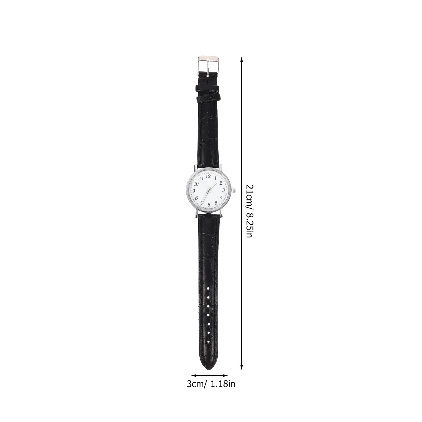 Fashionable Women Quartz Watch Fine Workmanship Simple Design Wear-Resistant Strap Suitable for Meeting Daily Use Travel Gift view 6