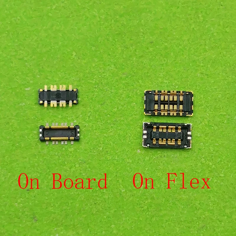 2-10pcs Inner Battery FPC Connector On Motherboard for Infinix Hot 8 9 10 11 12 30i Smart 4 5 6 Itel Vision Tecno Spark Camon 16