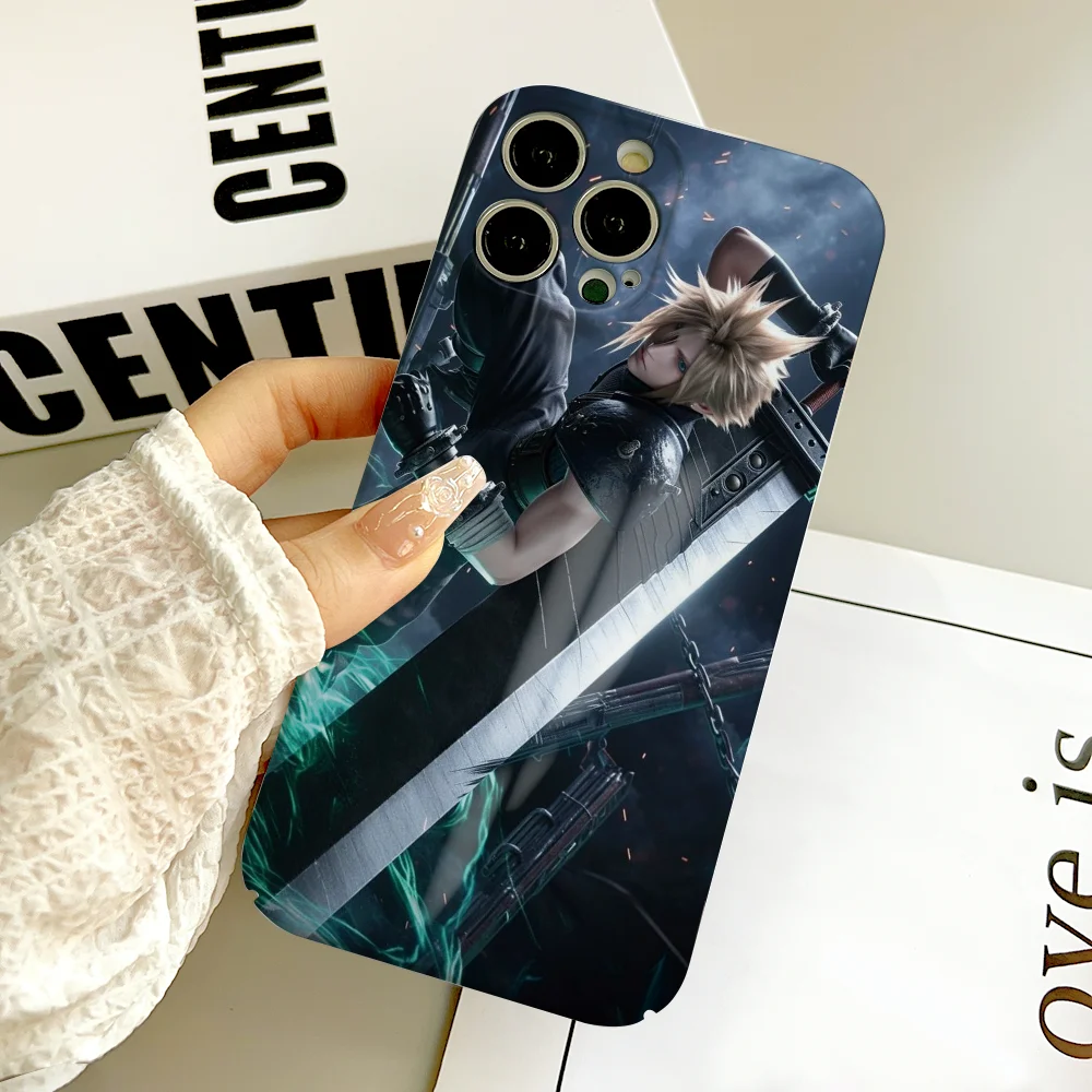 Etui na telefon GAME F-Final Fantasy TIFA FUNDA do iPhone 16 15 14 13 12 11 Plus Pro Max Mini Precyzyjne dopasowanie otworów na folie
