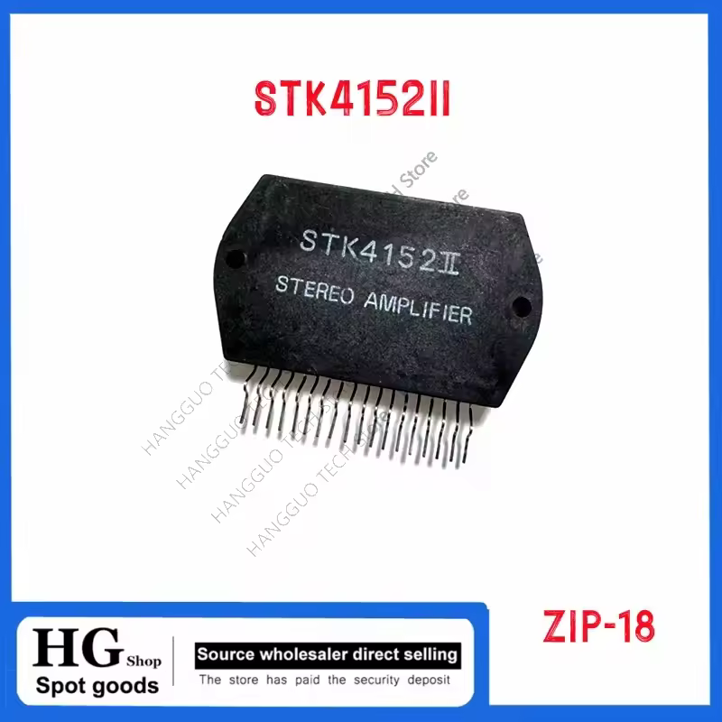 Module amplificateur de puissance audio à film épais STK4152II STK4152 STK4152 ZIP-18 Original