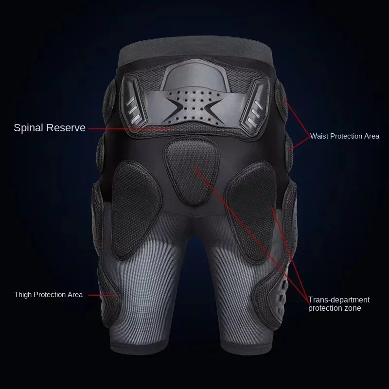 

Durable Motorcycle Riding Armor Pants and Anti Drop Pants Elastic Fiber Feels Good