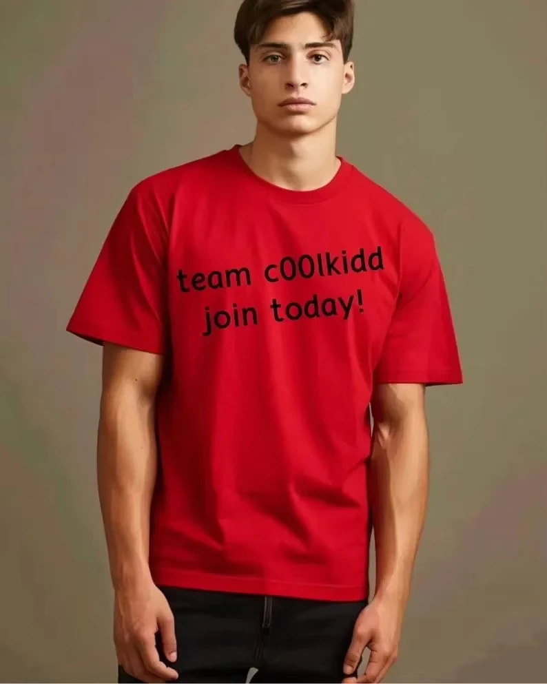 الانضمام اليوم هاكر Forsaken Gamer Gaming FunnyTeam C00lkidd تي شيرت قطن للرجال والنساء بلايز تي شيرت فضفاض غير رسمي