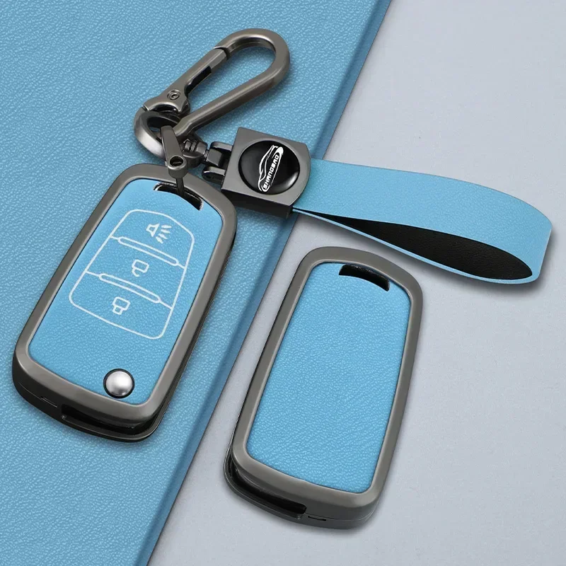 

Zinc Alloy Car Key Cases For Great Wall Haval Hover H5 2020 H1 H3 H6 H2 C50 C30 3 Buttons Flip Remote Fobs Protector Cover