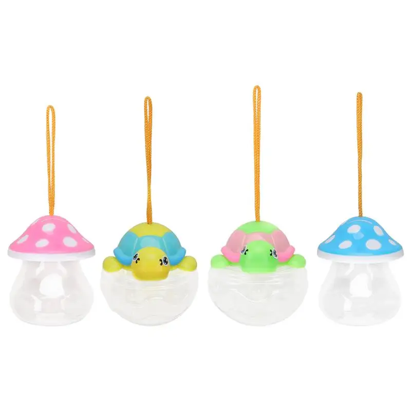 

Bowl Mini Tank Turtle Plastic Bottles Kids Aquarium Portable Keeper Bowls Tanks Toy Handheld Fishbowl Vases Hanging Terrarium