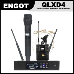 Professional QLXD4 QLXD KSM9 BETA beta 87 QLXD QLXD24 Wireless Microphone System Handheld Mic for Wireless Microphone pack