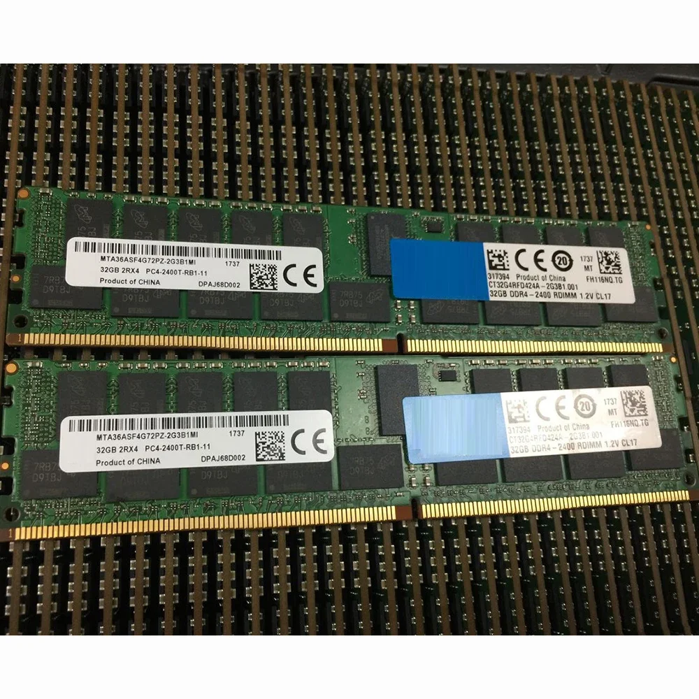 32G DDR4 PC4-2400T RECC Server Memory For HUAWEI RH2288 V3 RH2288H V3 32GB PC RAM