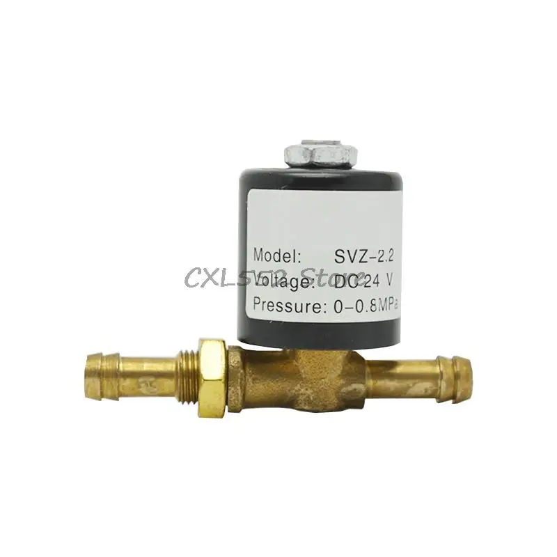 1 szt. SVZ(VZ)1.5/2.2 AC220V AC36V AC24V DC 24V 0-0, 8mpa 2-drożny z blokadą bez zamykanego spawarki obrotowy zawór elektromagnetyczny