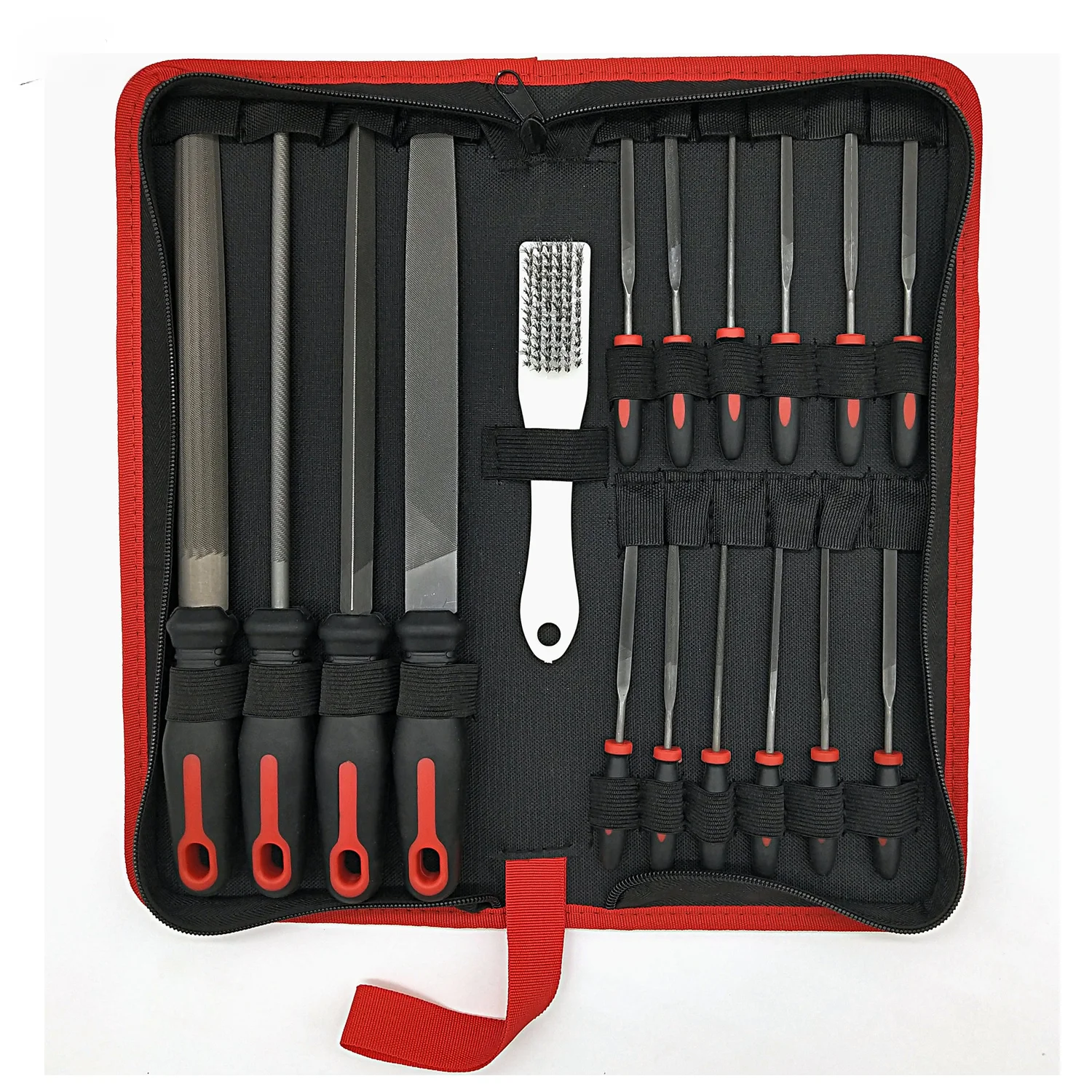 16-20Pcs Including Flat, Round, Triangle, Half Round File and Needle Files, Craft Files Tools Metal Hand File Set Kit