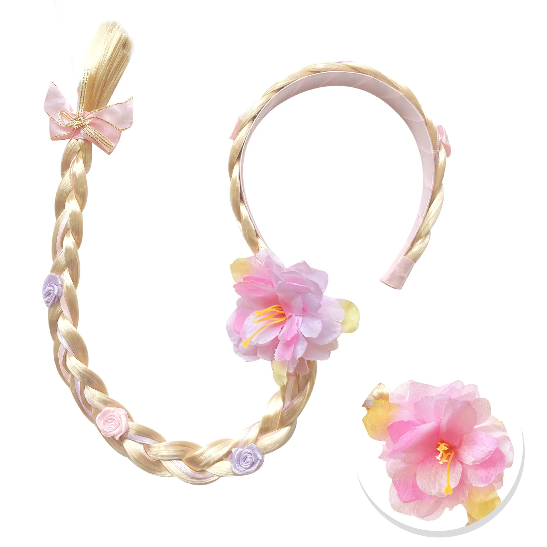 باروكات، ضفائر، تيجان أطفال، ضفائر زهور، عصابات رأس مزخرفة، تنانير مضفرة، إكسسوارات، إكسسوارات شعر الحفلات