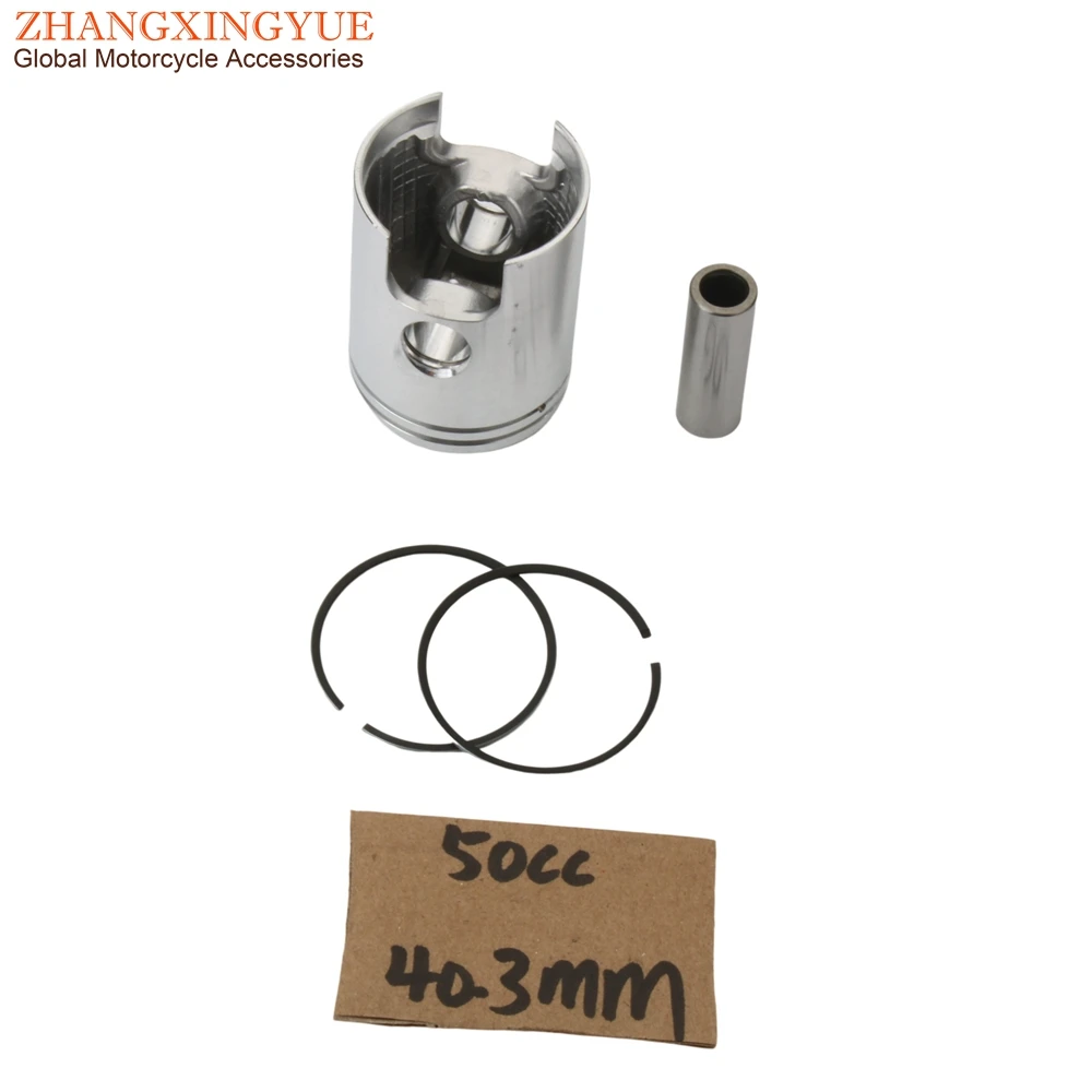 Motorcycle 50 70cc 90cc 40.3mm 47mm 49mm Piston Kit For CPI SM Supermoto SMX SX Supercross 50cc 2-Stroke AM6 Minarelli