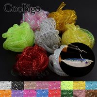 Mesh Tube Tubular Horsehair Crinoline Tubing Crin Braid Crinoline DIY Necklace Bracelet Metallic Cyberlox Decor Craft Supply 8mm