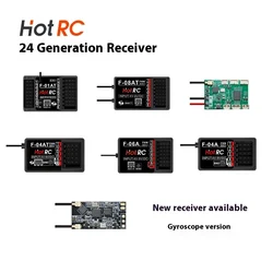 Odbiornik Hotrc F-04a F-06a F-08a Ct6a 8a Ds600 Zdalnie sterowany model samochodu Żyroskop