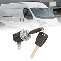 Cerradura de puerta trasera de coche con 2 llaves, cerradura de puerta trasera para Boxer 2006- Ducato 2006- Jumper 2006- Doblo 2014- 4262SK