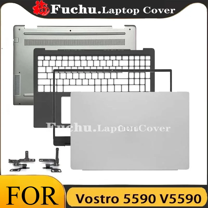 FOR DELL Vostro 5590 V5590 Series New Laptop LCD Back Cover Front Bezel Hinges Palmrest Bottom Case Screen Back Case
