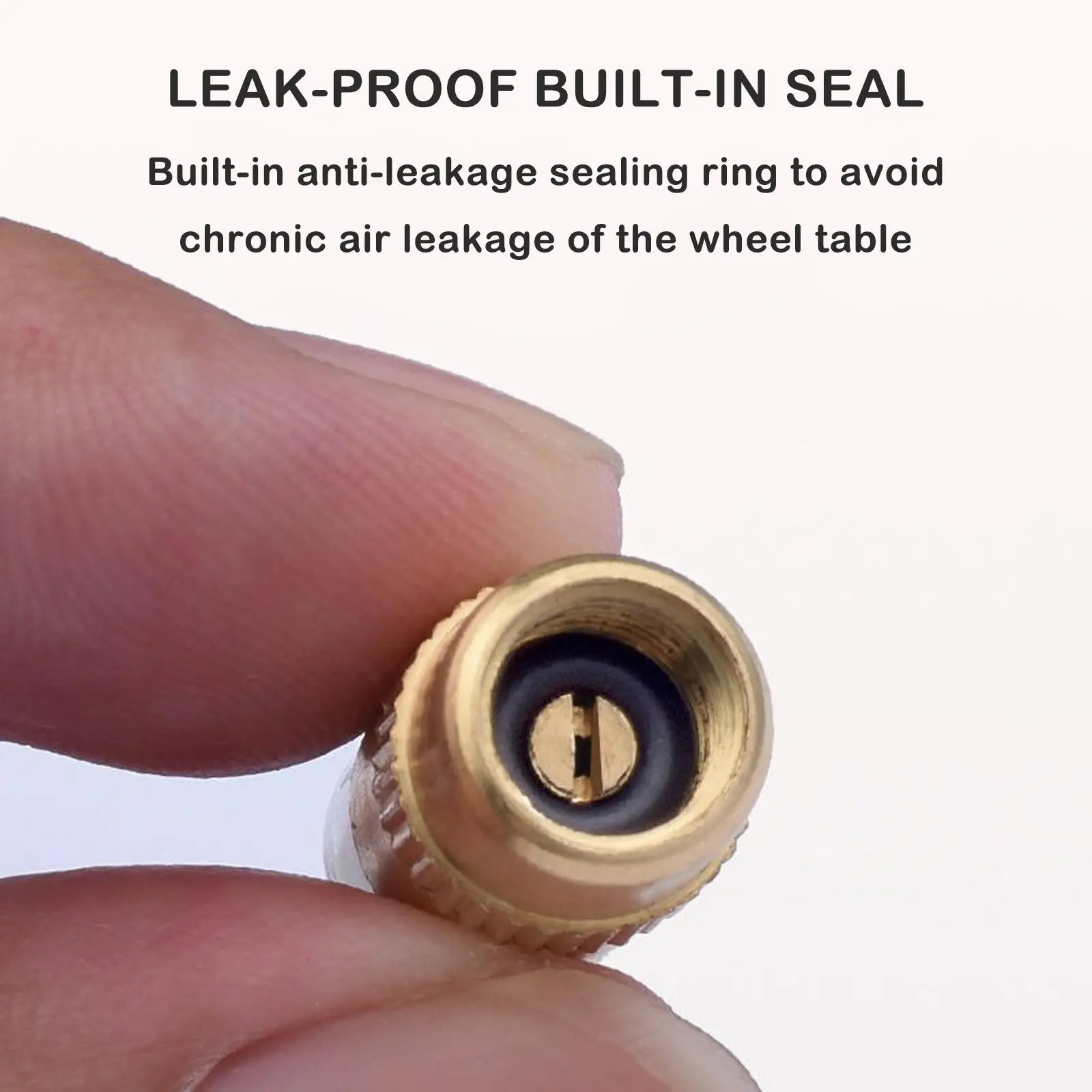 4PCS Car Tire Pressure Monitor Valve Stem Caps 36PSI, Universal Tire Pressure Sensor Indicator 3 Color Eye Alert Easy to Read view 2