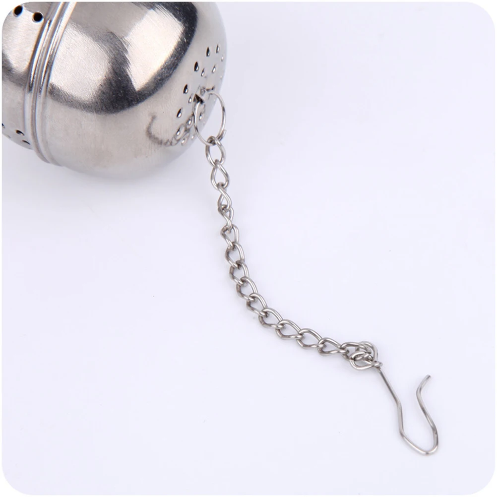 

5Pcs Stainless Steel Spice Ball Loose Leaf Tea Infuser Herb Strainer Multi Use Tea Coffee Soup Filter Rust Proof