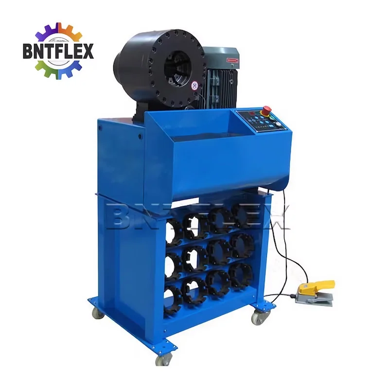 2017 BARNETT BNT92C High Quality Low Price Hydraulic Pressing Hose Crimping Machine