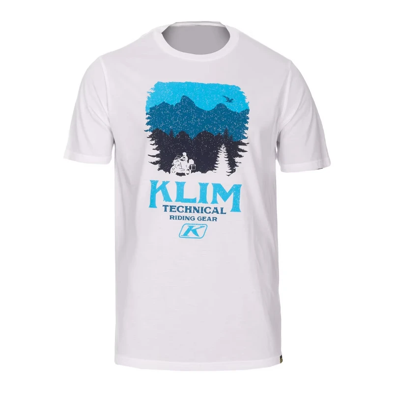 Klim Badlands T-Shirt Cotton Graphic Printing High-end Luxury Unisex Style Both of Men and Women 2026 Summer Fashion T-shirt