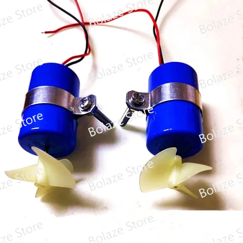 

Boat Underwater Motor Thruster 7.4V 16800RPM CW CCW 3 Blades Paddle Underwater Propeller for Micro ROV/Robot/Boat Model