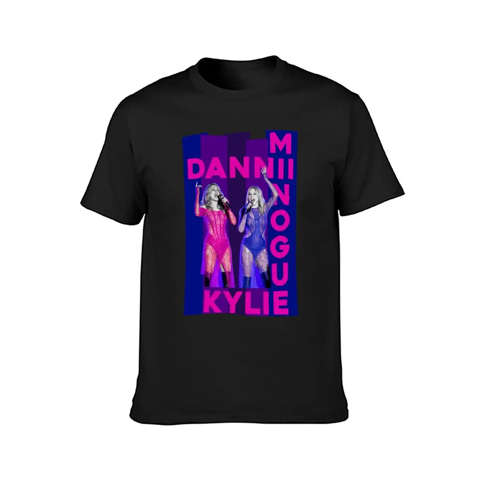 Dannii & Kylie Minogue T-Shirt Short sleeve tee Blouse oversized men t shirt