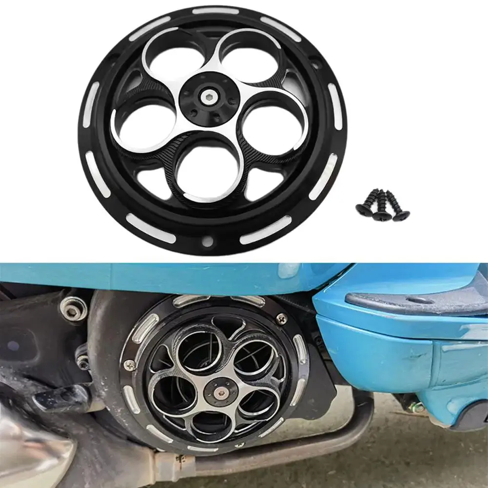 Motorcycle Rotating Cooling Fan Cover for vespa Sprint Primavera 150 2013-2021 Rotating Cooling Fan Cover
