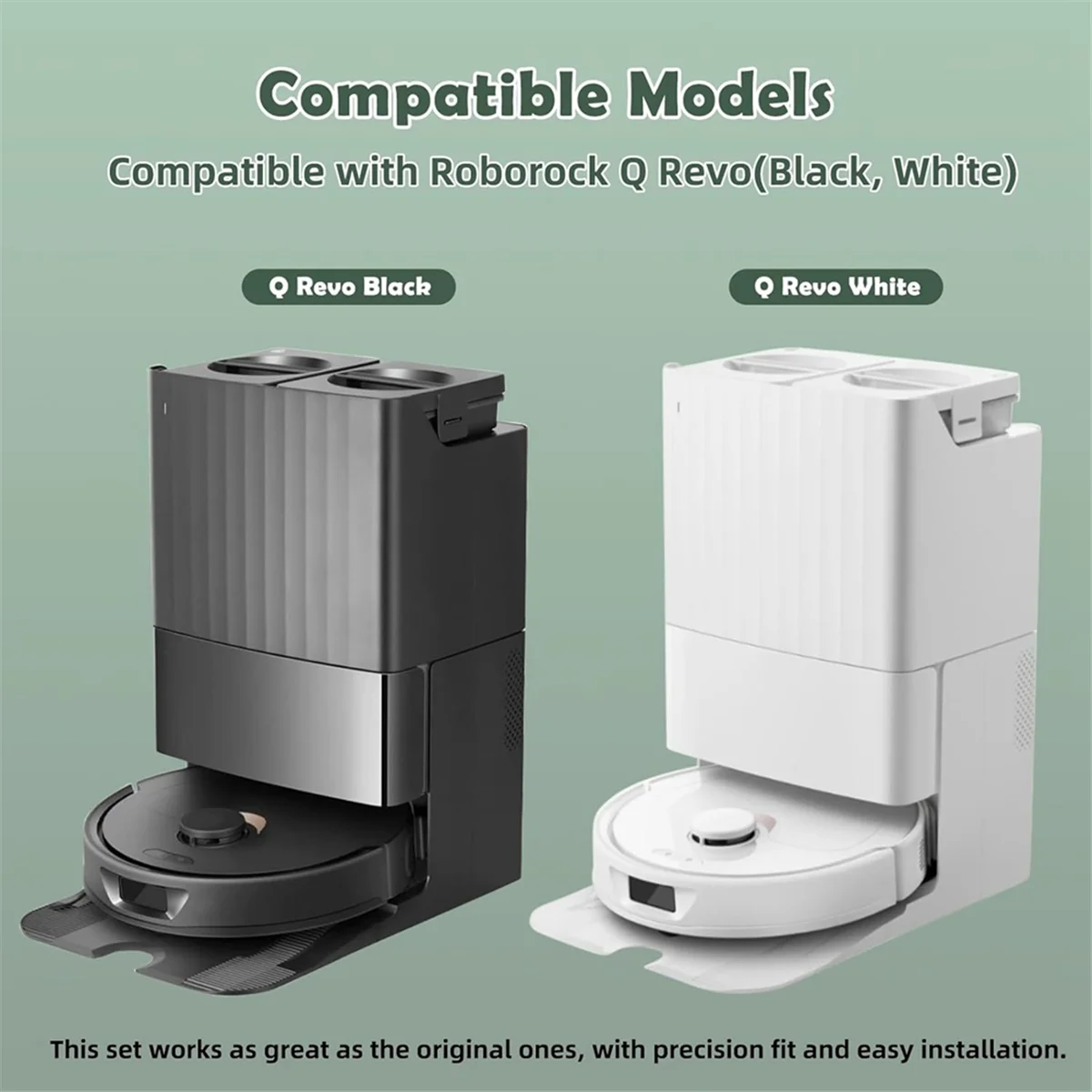 ل Q روبوت فراغ الجانب الرئيسي فرشاة فلتر Hepa ممسحة القماش منصات أكياس الغبار اكسسوارات عدة