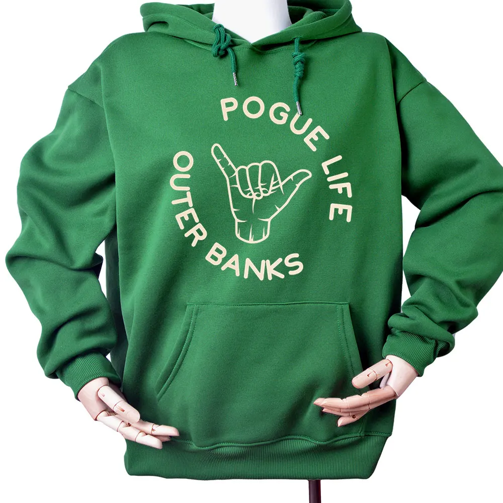 POGUE Life Outer BANKS Outer Banks TV-show Hoodie Women Pullover Pogue Life Fit Sweatshirt Outdoors Sweatshirt Men Women Hoody