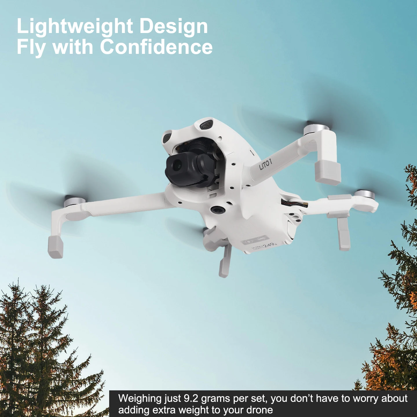 Extensor de tren de aterrizaje - Drone Landing Pad reseña y precio