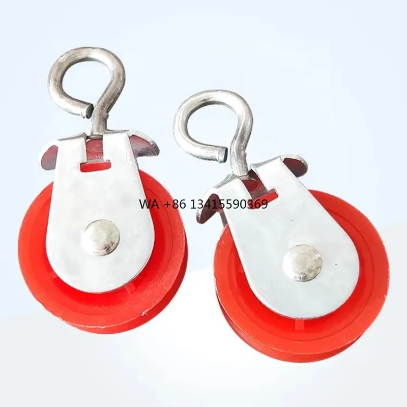 

YYC Poultry Equipment Chicken Drinking Line Spare Parts the 1-3/4" Plastic Nylon Pulley