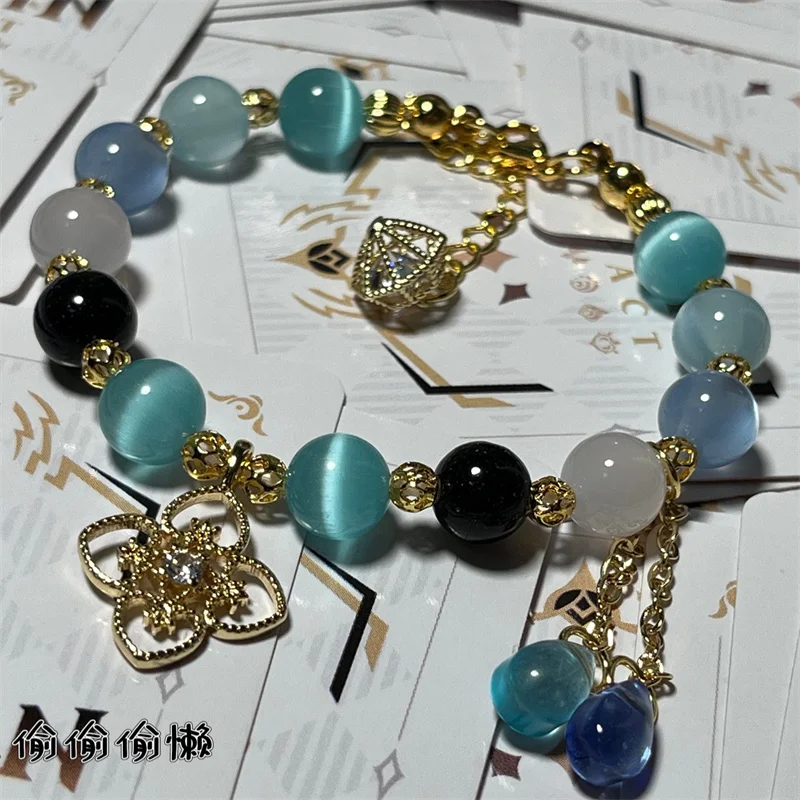 

Anime Earrings Genshin Impact Faruzan Bracelet Cosplay Prop Acessories