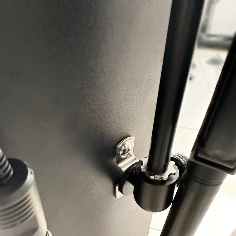 Triangular Floor Pulley Bracket Six-color Adjustable Leveling Light, Car Depression Pit Repair Parts Dent Detection