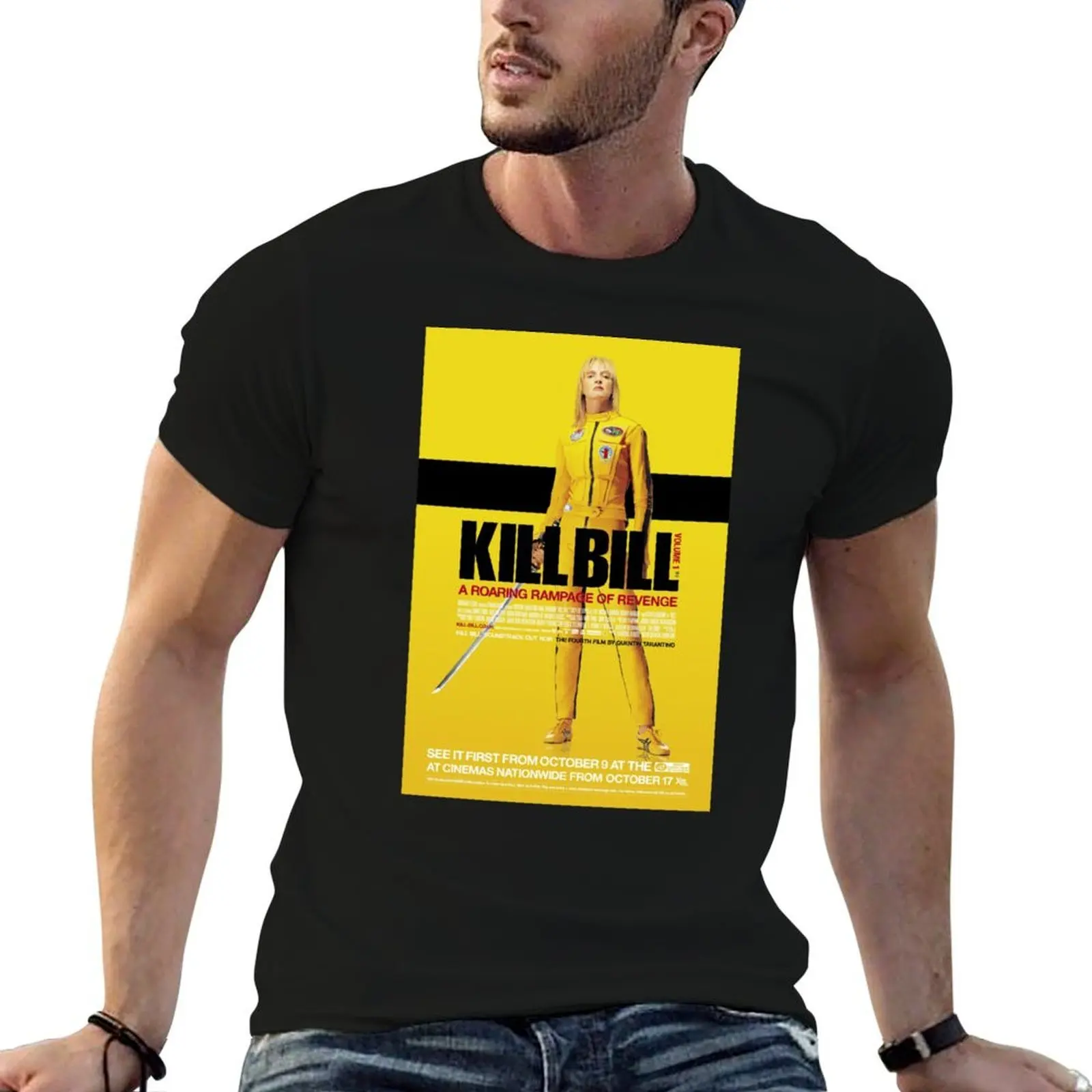 

kill bill Movie T-Shirt t shirt man cotton man t shirts for men casual T-Shirt