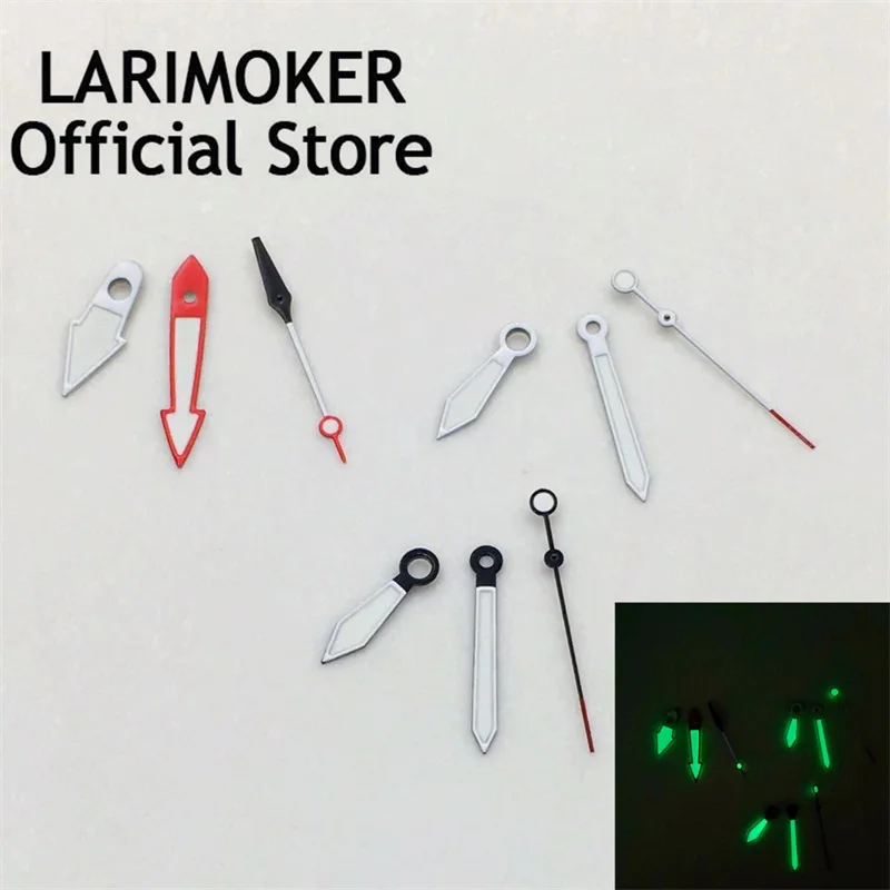 LARIMOKER C3 Green Watch Hand NH35 NH36 NH37 NH38 NH39 Mechanical Man Watches Accessories