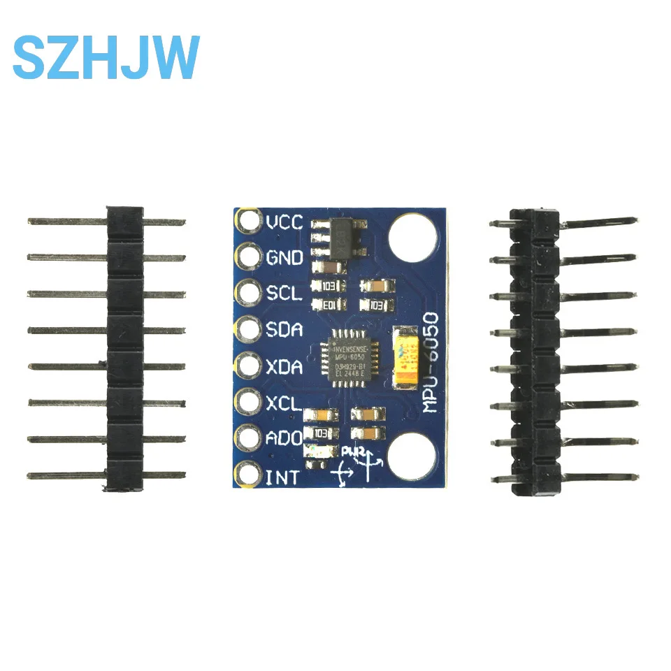 1-10PCS MPU6050 GY-521 6DOF IMU โมดูล w/3-แกนเครื่องวัดความเร่งและไจโรสโคปสำหรับอาร์ดูโน่/ราสเบอร์รี่ปี่