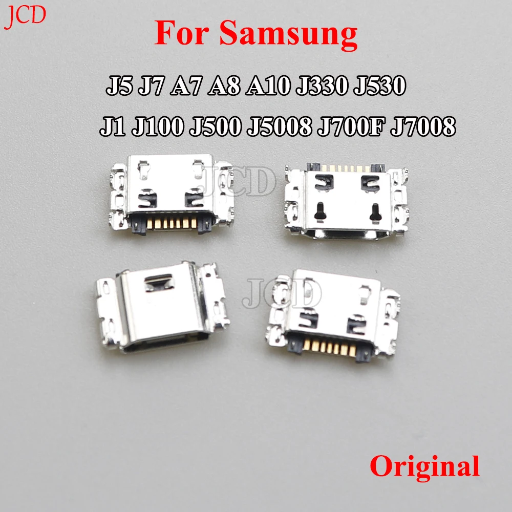 2-10PCS Micro USB 7pin Connector Mobile Charging port For Samsung J5 J7 A7 A8 A10 J330 J530 J730 J1 J100 J500 J5008 J700F J7008