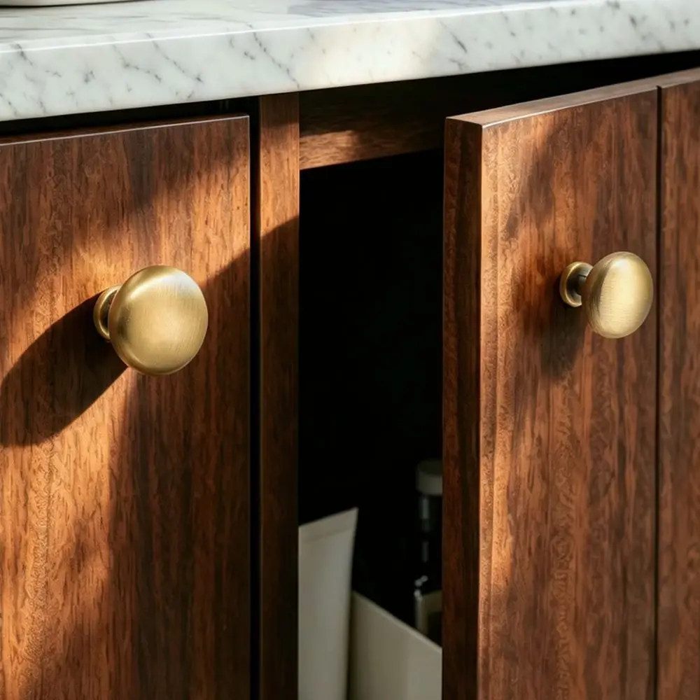 American Style Bronze Cabinet Pull Solid Metal Handle Retro Kitchen Drawer Knob For For Yijia Wardrobe Door Hardware Part