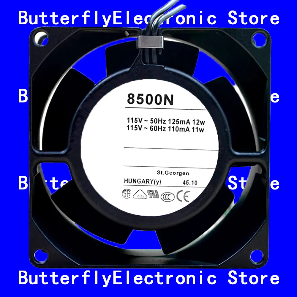 

НОВЫЙ ОРИГИНАЛЬНЫЙ 8500N 8500 N AC 115 В 12/11 Вт 8038 80*80*38 мм ОХЛАЖДАЮЩИЙ ВЕНТИЛЯТОР