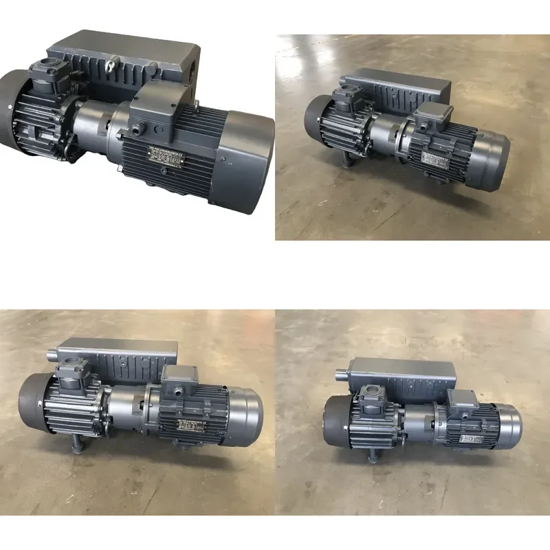 for JQT 1.5kW 40m3/h Oil Dry Rotary Vane Pump Industrial Grade OEM Famous Brand Gas Analysis Booster Oil Seal Vacuum Pump