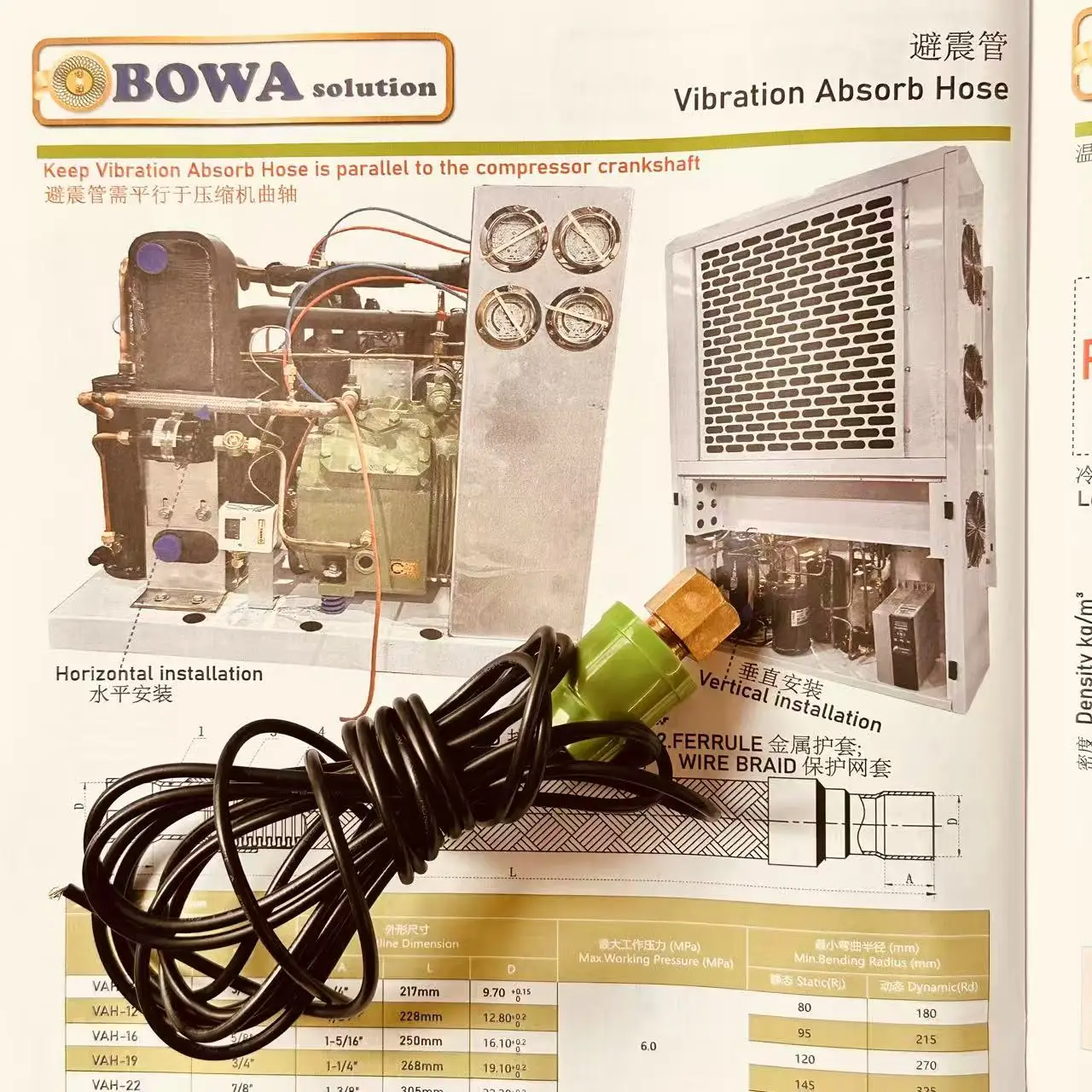 8.5bar cut-off & 11bar cut-on condenser fan switch is used in R134a cooling unit to keep constant condensing pressure & subcool