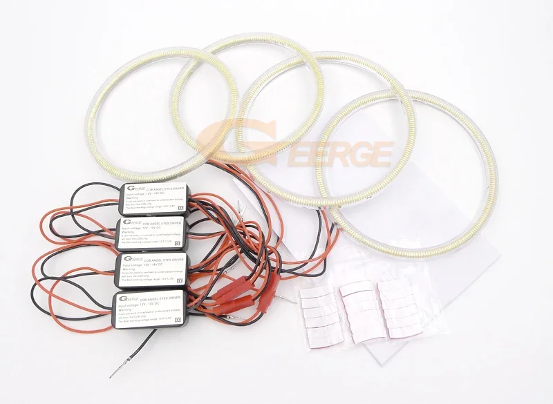 Per Mercedes Benz Classe M W164 ML 2005 2006 2007 2008 2009 2010 2011 Ultra Luminoso DRL COB LED Angel Eyes Kit Halo Anelli