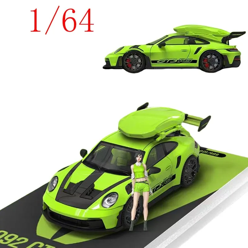 

TimeMicro Diecast 1/64 Scale ‌Porsche 992 GT3 RS Alloy Car Model Toys for Boys Gift Kids Toys Boys