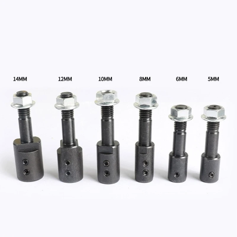 Electric Drill Conversion Grinders Wheel Extension Rod Spindle Adapter Concrete Stone Polishing 5/6/8/10mm/12/14/16mm Dropship