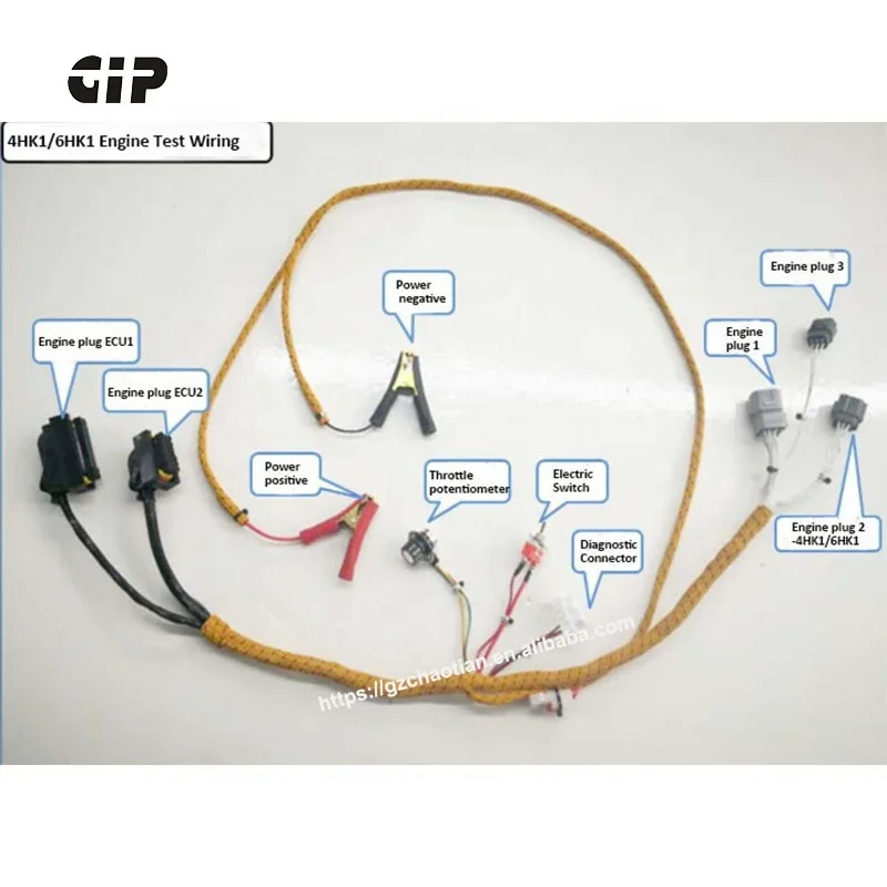 

Wiring harness 4HK1 6HK1 engine test wiring harness diesel engine test cable