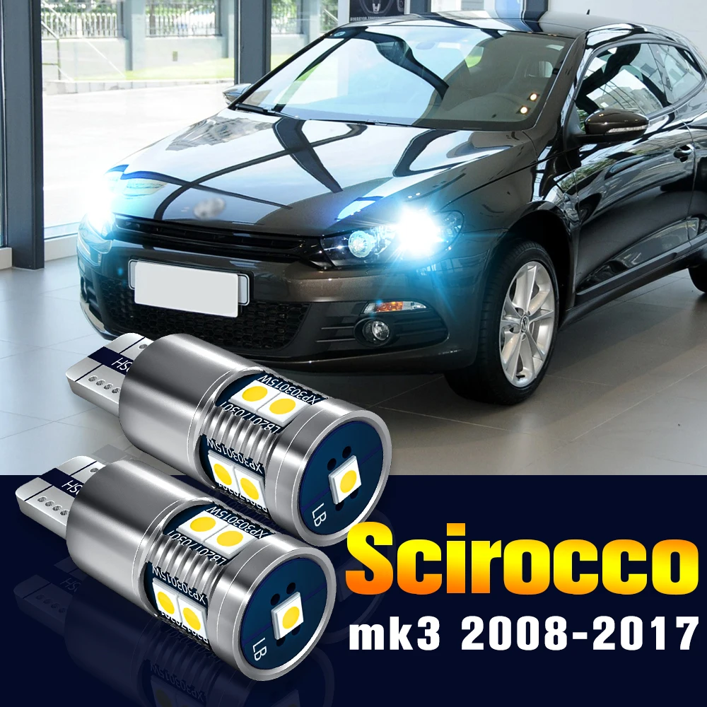 

2pcs LED Clearance Light Bulb Parking Lamp For VW Volkswagen Scirocco mk3 2008-2017 2011 2012 2013 2014 2015 2016 Accessories