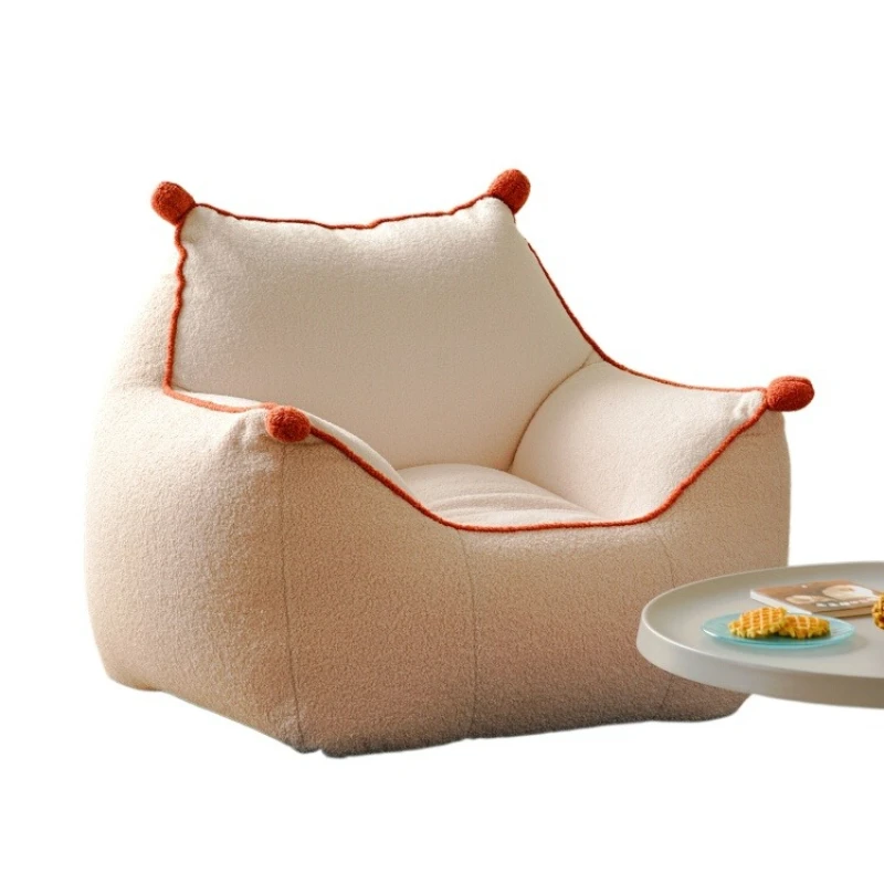 

Lazy sofa reclining sleeping bedroom cartoon single tatami balcony casual small bean bag recliner
