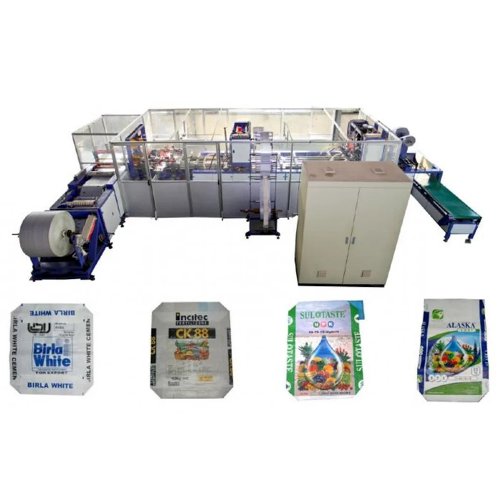 YUGONG Bag making machine of pp valve bag pp fruit net bag making machine