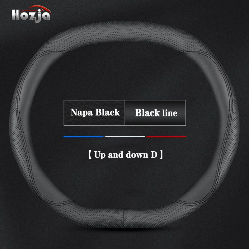 Leather Car Steering Wheel Cover for ALL New MG 3 MG3 2024 2025 Non-slip Auto Interior Accessories